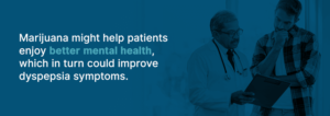 Η ιατρική χρήση της κάνναβης για την Δυσπεψία