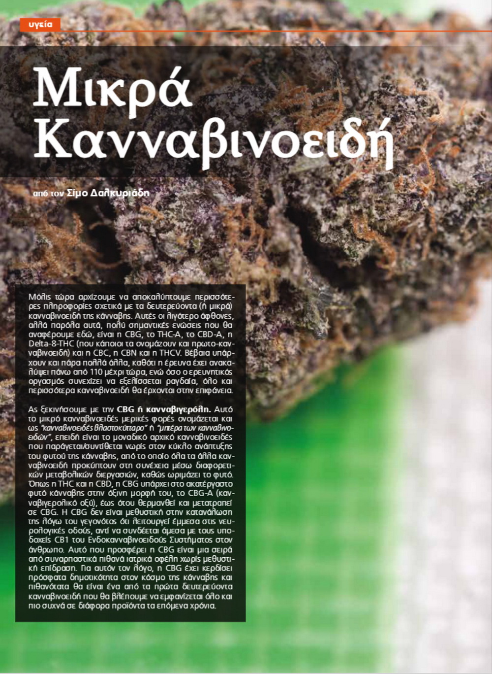 Μικρά Κανναβινοειδή
